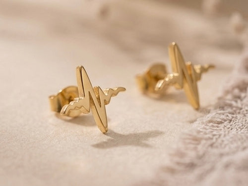 Essential High-Shine Gold Plated Huggie Hoop Earrings